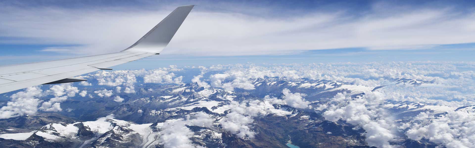 Rhône-Alpes Auvergne vue du ciel