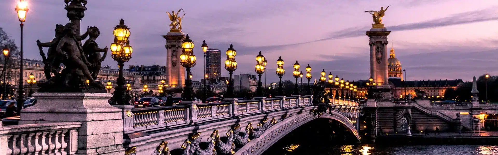 Pont emblématique de Paris : Pont Alexandre III