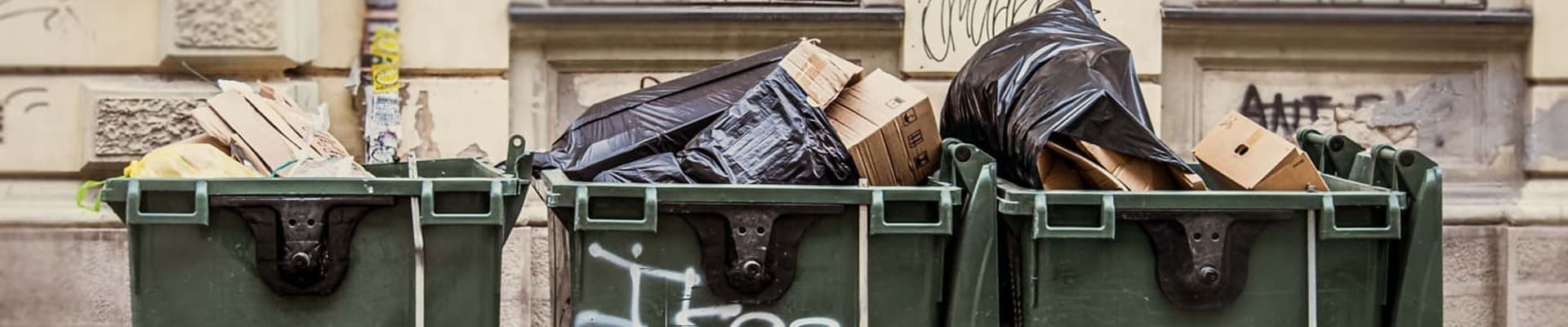 Bac non collecté signalé au service déchets