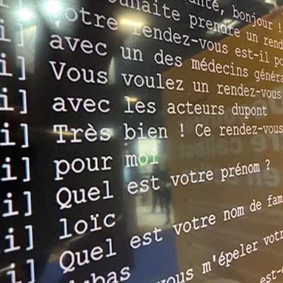 Agent vocal téléphonique pour hôpital