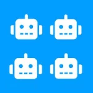 Flotte de robots mobiles autonomes AMR dans un entrepôt logistique
