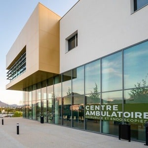 Centre hospitalier Annecy Genevois est implanté à Épagny-Metz-Tessy située au nord d'Annecy en Haute-Savoie