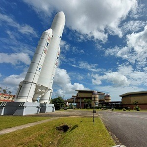 Accueil du centre spatial guyanais