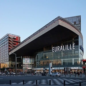 Quartier d'affaires Euralille au cœur de la métropole des Hauts-de-France