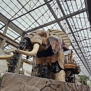 Le Grand éléphant une des machines de l'île de Nantes