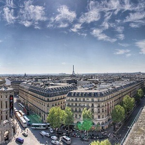 Quartier d'affaires parisien dans le 8e arrondissement quartier de l'opéra
