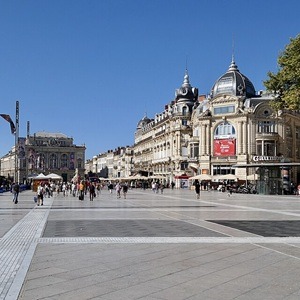 Place de la Comédie à Montpellier