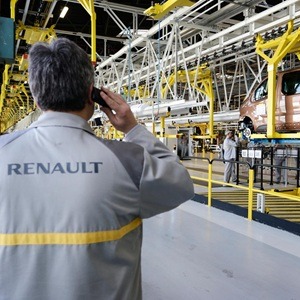 Usine Renault de Sandouville en Seine-Maritime