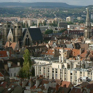 Vue de Dijon du haut de la tour Philippe le Bon